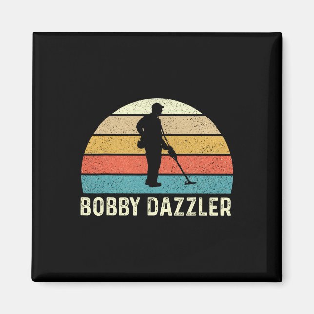 Imã Bobby Dazzler Hunter Engraçado Captura Camisas (Frente)