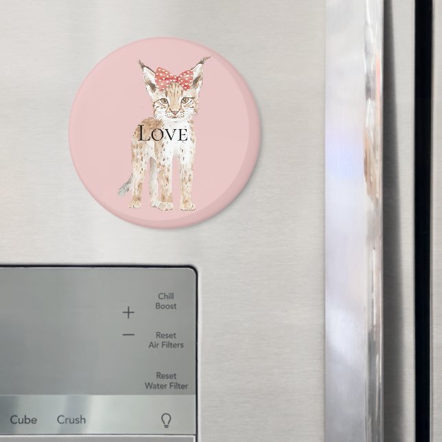 Imã Bobcat Lepard Love (In Situ (Fridge))