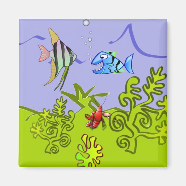 Imã Bobo Fish Stateroom Door Marker Magnet (Frente)