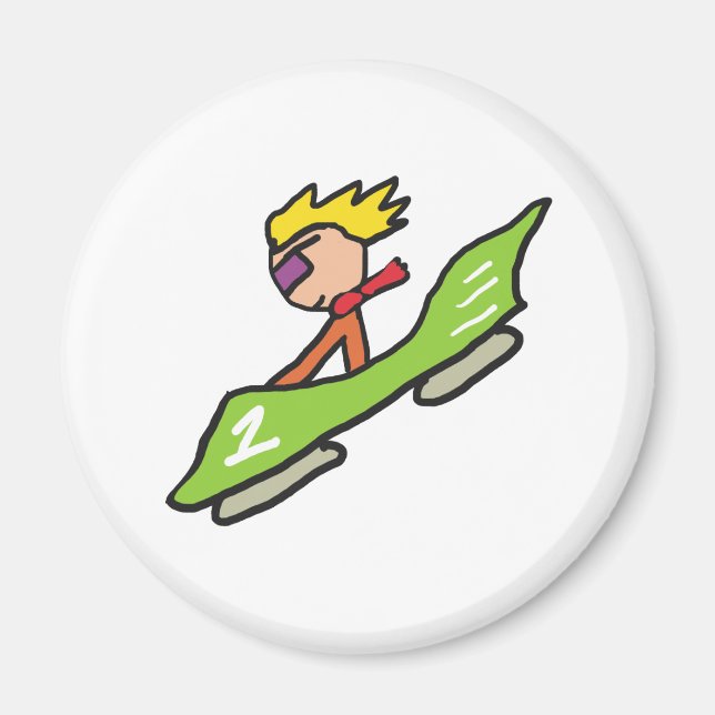 Imã Bobsled (Frente)