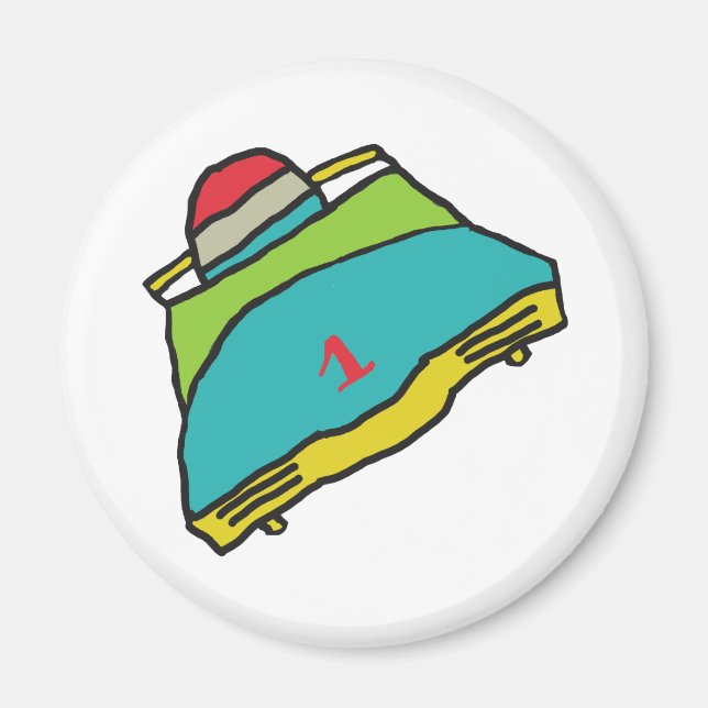 Imã Bobsled (Frente)