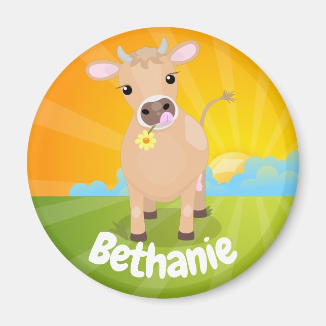 Imã Boca doce e camisola de flores (Frente)