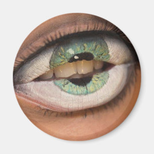 Imã Boca eyed verde