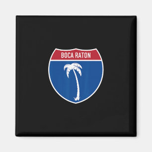 Imã Boca Raton Flórida Fl Rodovia Interestadual Férias