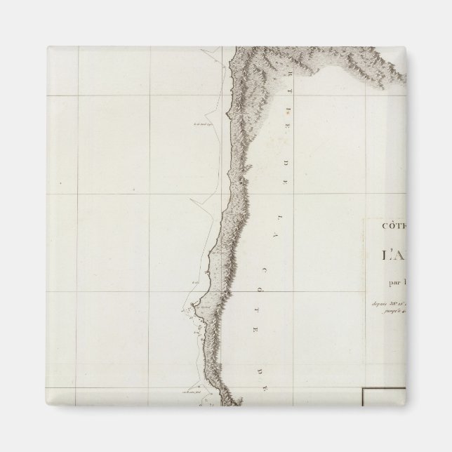 Imã Bodega Bay California para Cape Lookout Oregon (Frente)