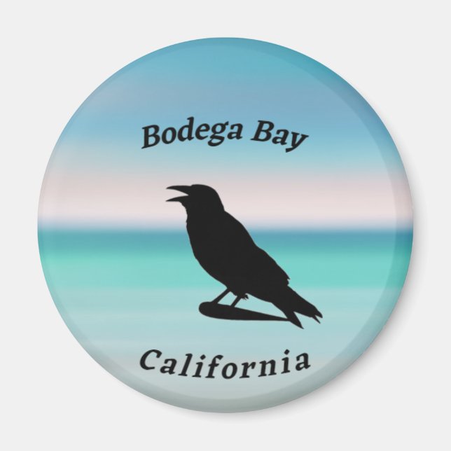 Imã Bodega Bay Souvenir Magnet (Frente)