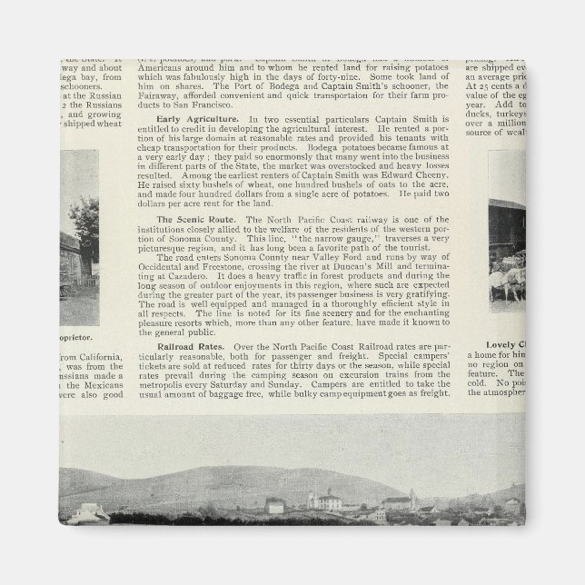 Imã Bodega, Califórnia (Frente)