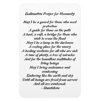 Ímã Bodhisattva Prayer for Humanity Magnet