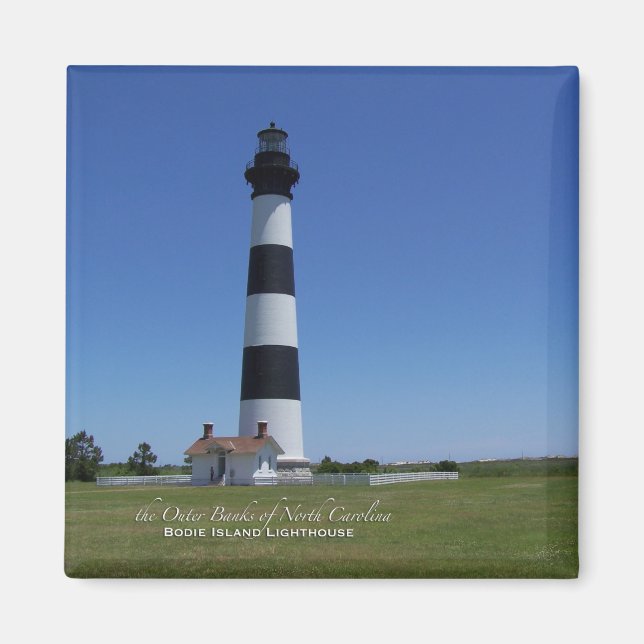 Imã Bodie Island Lighthouse Magnet (Frente)