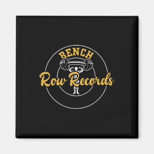 Imã Bodybuilding Bench Records Gym Sayings