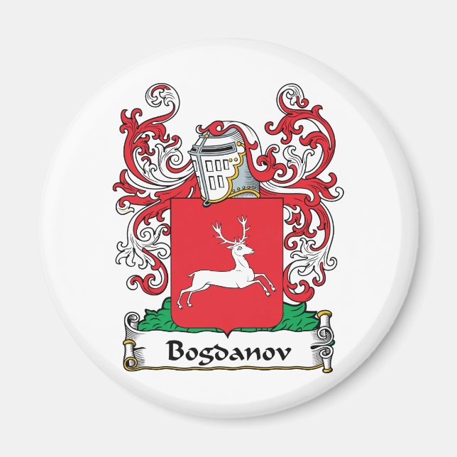 Imã Bogdanov Family Crest (Frente)