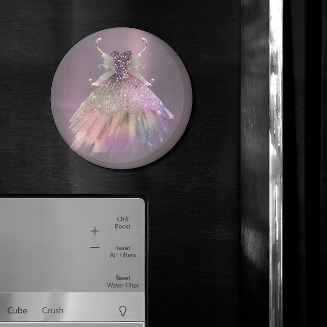 Imã Bohemian Fairy Ball Gown | Chá de vinho de Mão Mud (Criador carregado)