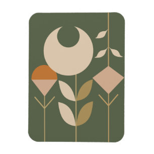 Ímã Boho Abstrato Lily