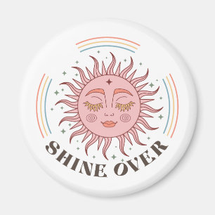 Imã Boho Retro Sun Shine