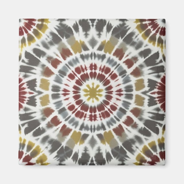 Imã Boho Starburst Tie Dye (Frente)