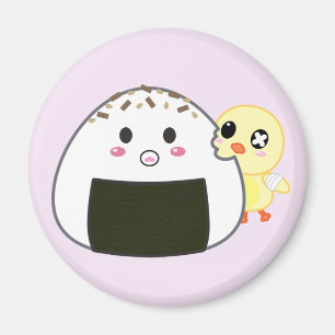 Imã Bola de arroz de Kawaii "Onigiri" com Ejiki o