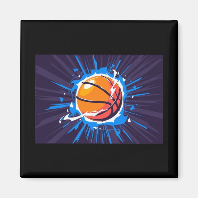Imã Bola de Basquete (Frente)