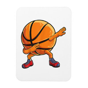 Ímã Bola de Basquete Brincadeira Homens Engraçados Mul