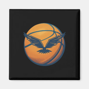 Imã Bola De Basquete Com Águia