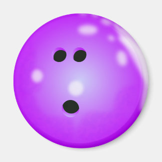 Imã Bola de boliche (Roxo)