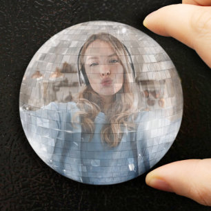 Imã Bola de Disco Personalizada Personalizada Divertid