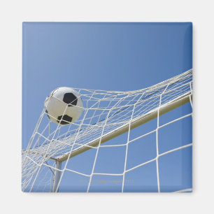 Imã Bola de futebol e objetivo 3