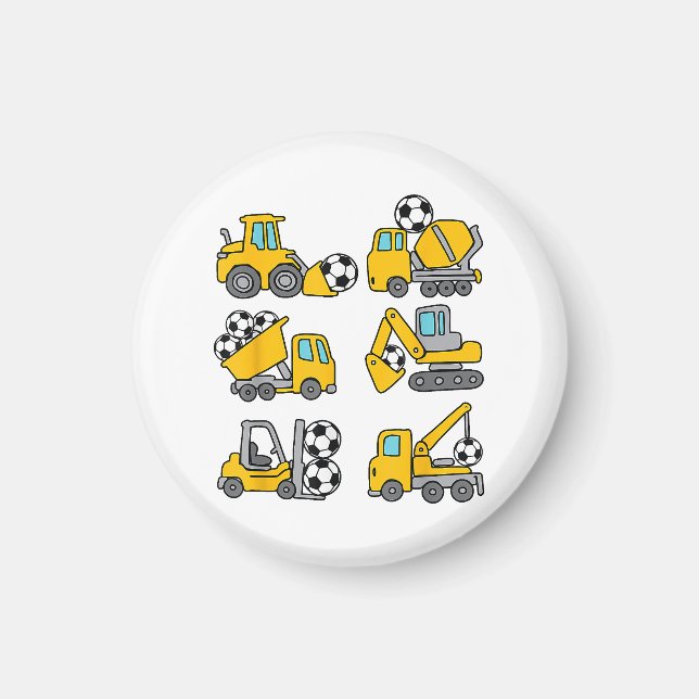 Imã Bola de Futebol para crianças de futebol (Frente)