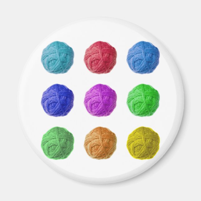 Imã bola de lã (Frente)