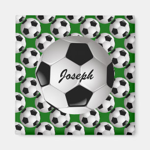 Imã Bola Personalizada de Futebol no Padrão de Futebo