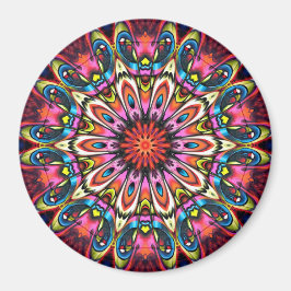 Imã Bold Buzz Kaleidoscope Mandala
