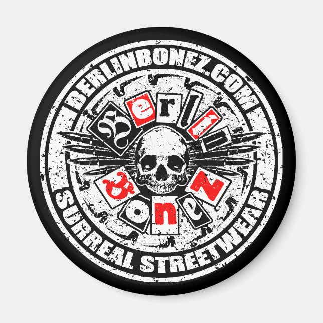 IMÃ BOLETAS DO SKULL 'N' (Frente)