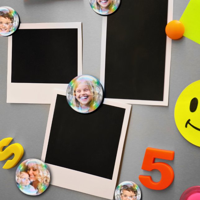 Imã Bolha Personalizada Divertida (Criador carregado)