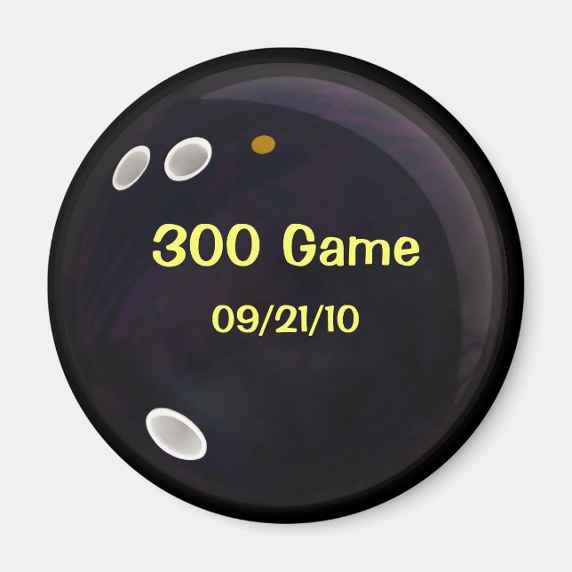 Imã Boliche a pontuação perfeita do jogo (Frente)