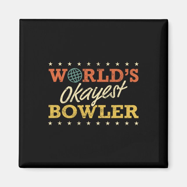 Imã Boliche de Bowler mais conhecida do mundo (Frente)