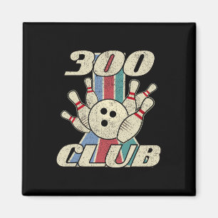 Imã boliche Do Clube 300 T Camisa Retro Distante Perfe