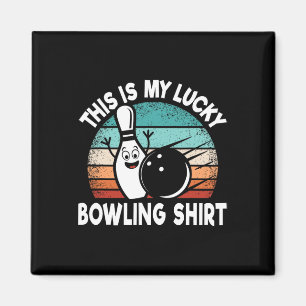 Imã Boliche Engraçada Sobre Bowler Esta É Minha Sorte