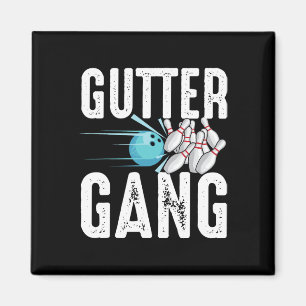 Imã Boliche Engraçado Presente Para Homens Legal Gang