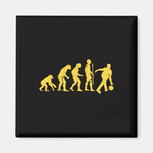 Imã Boliche Evolutiva Humana Engraçada Bowler Men Mulh