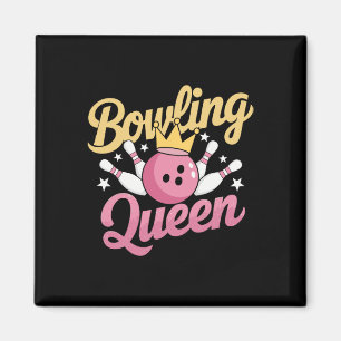 Imã Boliche Rainha Bowler Boliche Engraçada