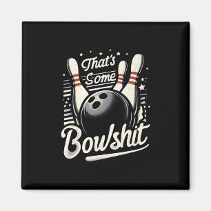 Imã Boliche Vintage que é um Tigela Retro Funny Bowle