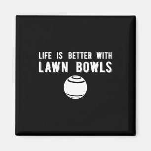 Imã Boliches de Lawn Bowls para a vida melhor