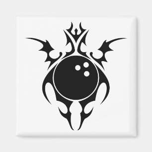 Imã boliches. tribal.