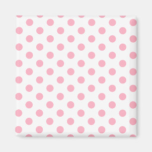 Imã Bolinhas cor-de-rosa