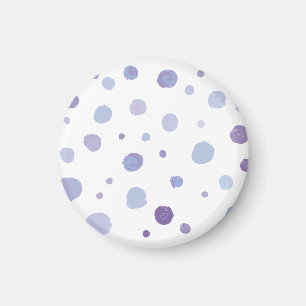 Imã bolinhas pintadas à mão