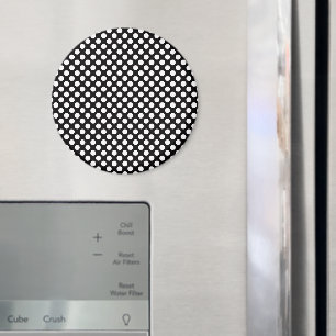 Imã Bolinhas Pretas e Brancas, Padrão de Bolinhas