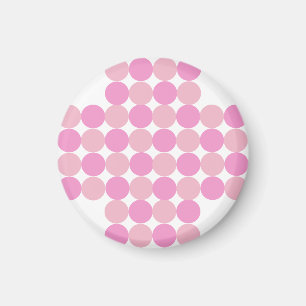 Imã Bolinhas Rosa