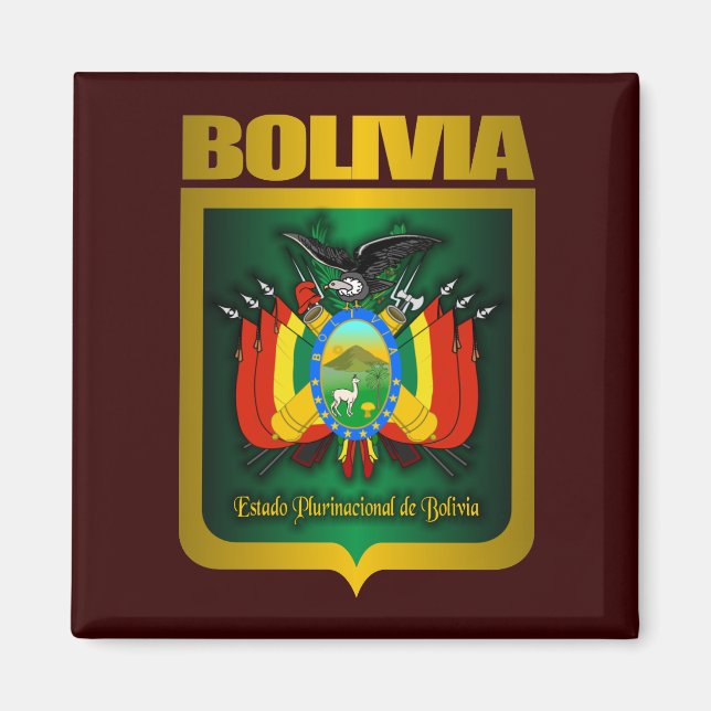 Imã "Bolívia Dourada" (Frente)