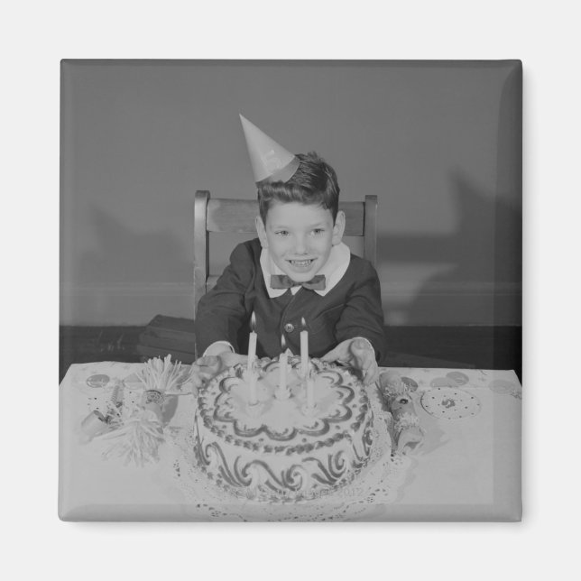 Imã Bolo de aniversário (Frente)