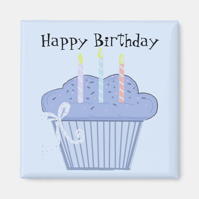 Imã Bolo de Aniversário (Frente)