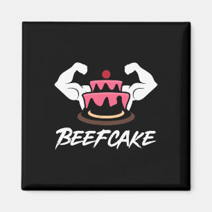 Imã Bolo de Beefcake Malhação Músculo Bolo Peso Bacalh